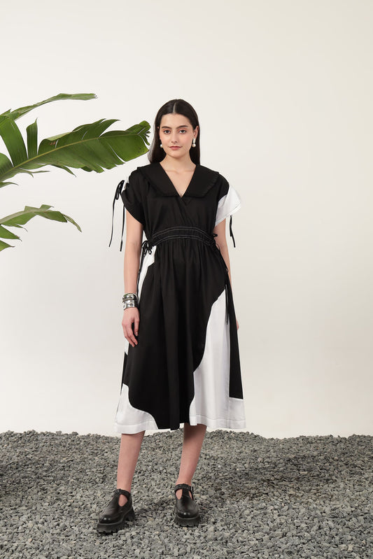 Luna Dual Dress Black