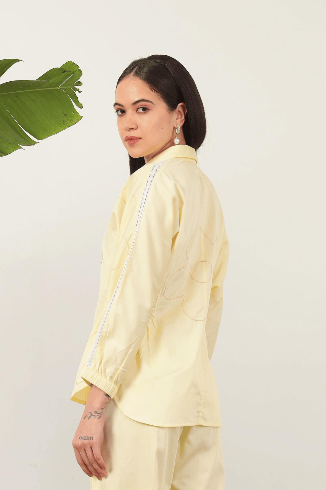 Catalina Cord Set Lemon