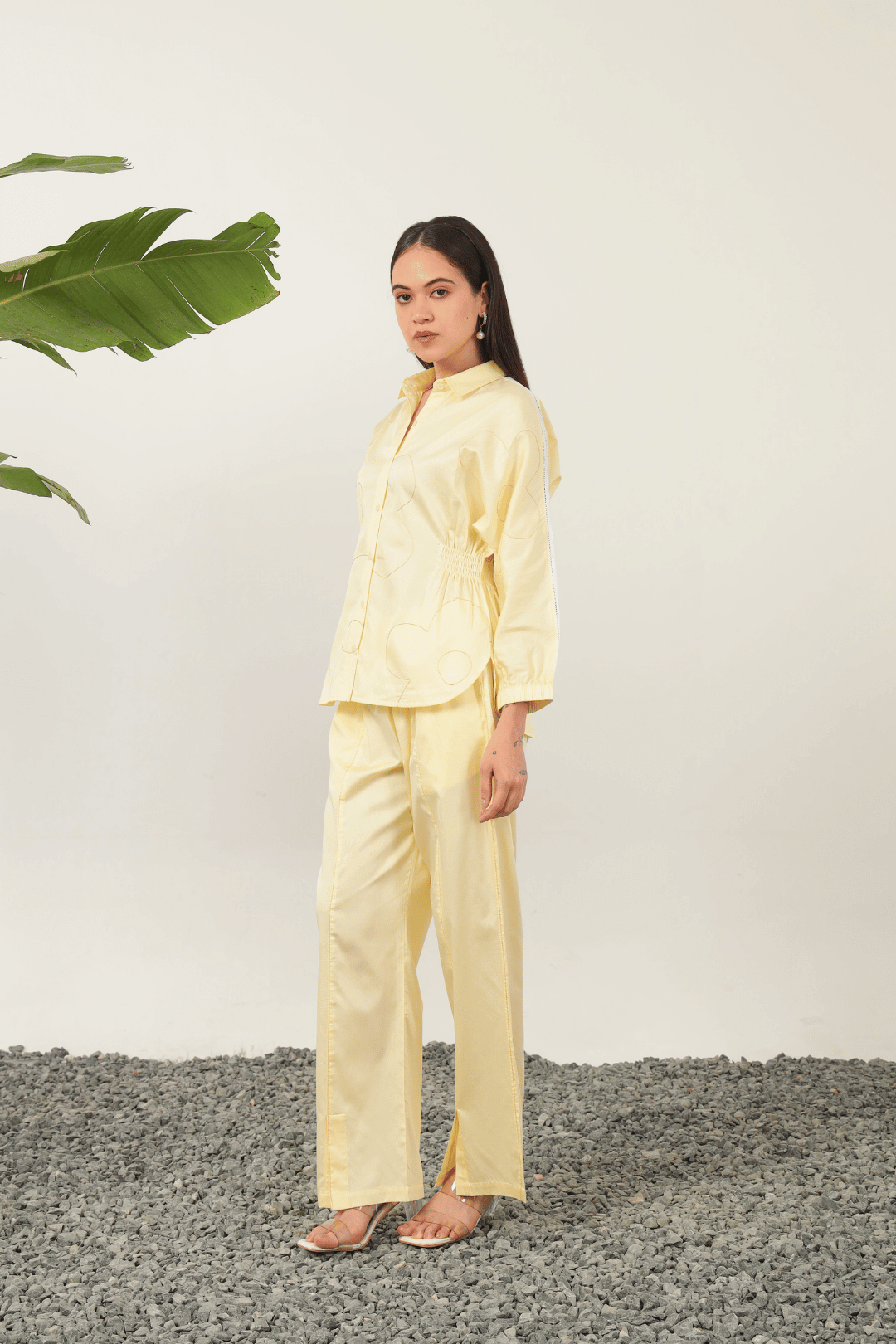 Catalina Cord Set Lemon