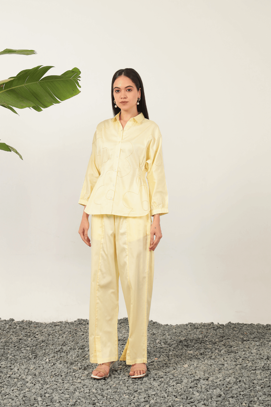 Catalina Cord Set Lemon