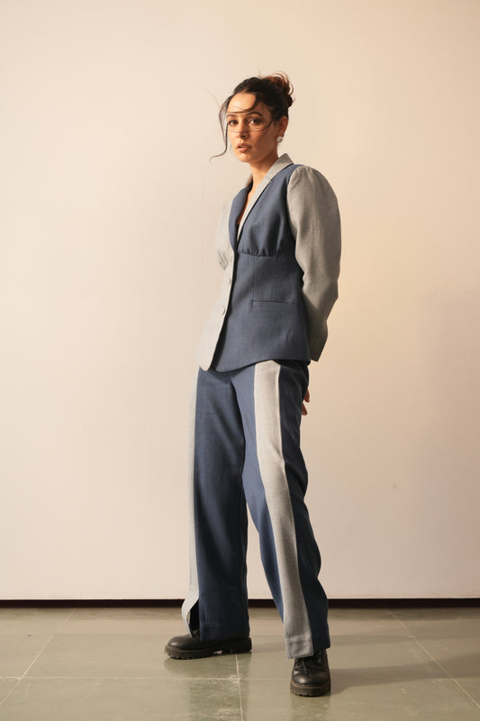Jenny 2 Shade Blue cord set