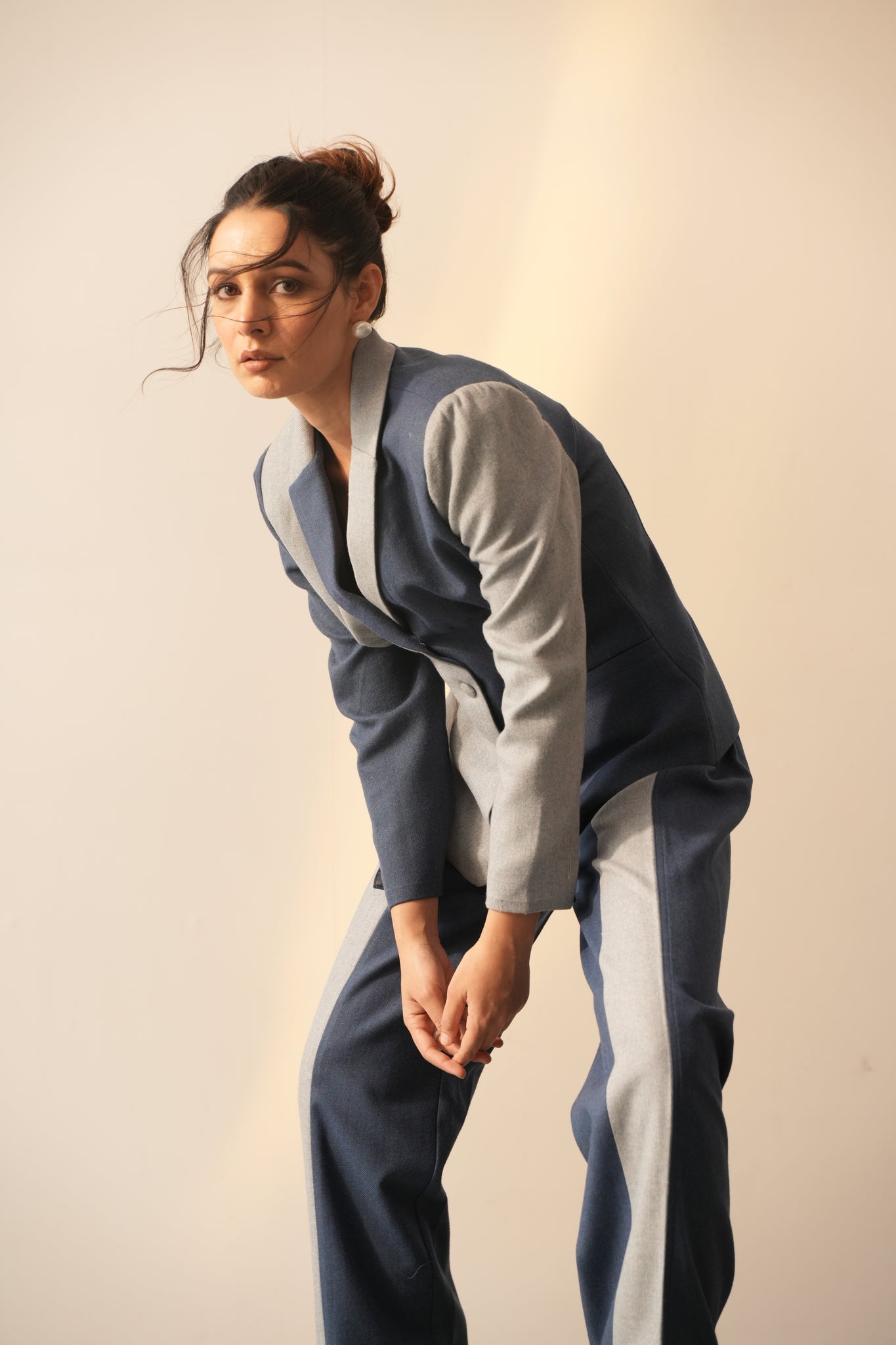 Jenny 2 Shade Blue cord set