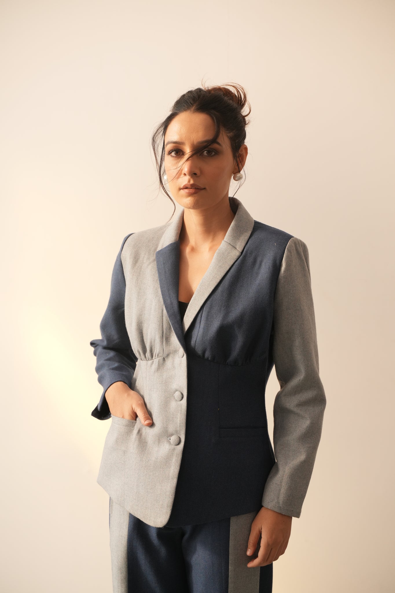 Jenny 2 Shade Blue cord set