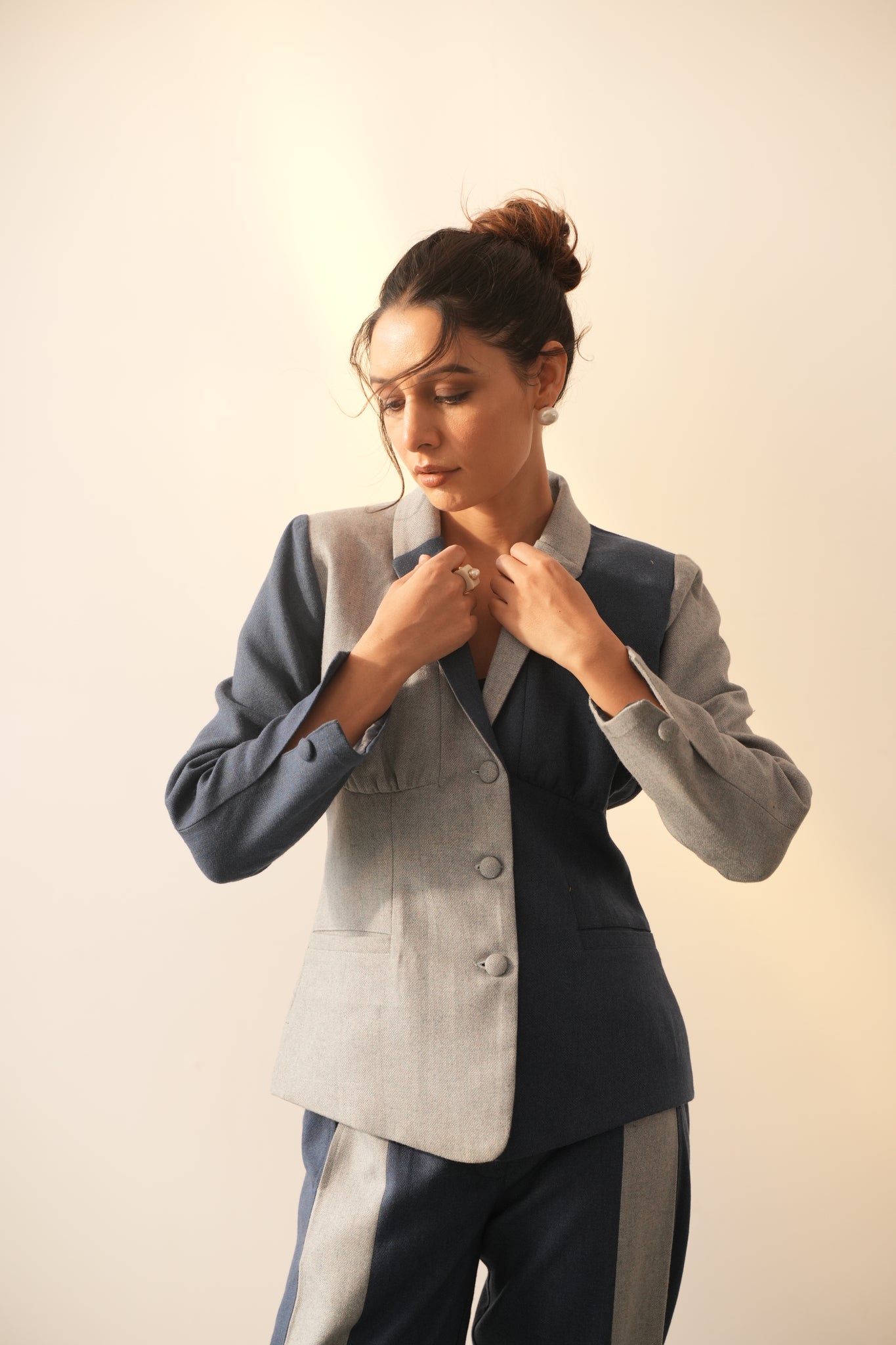 Jenny 2 Shade Blue cord set