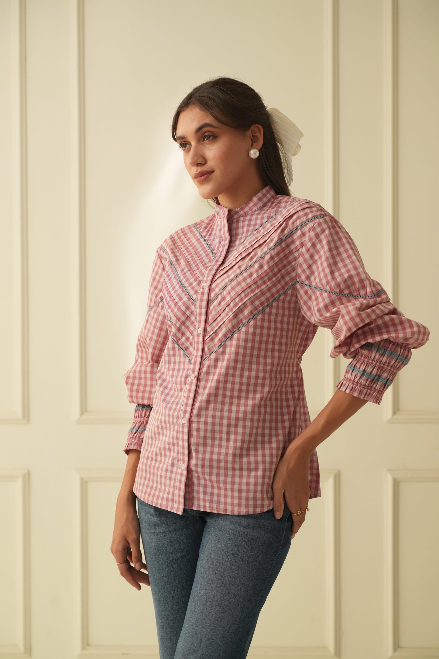 Lili Back Cutout Shirt