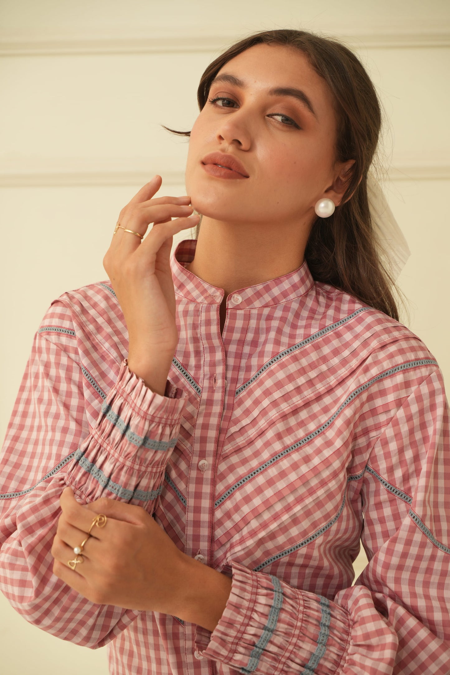 Lili Back Cutout Shirt
