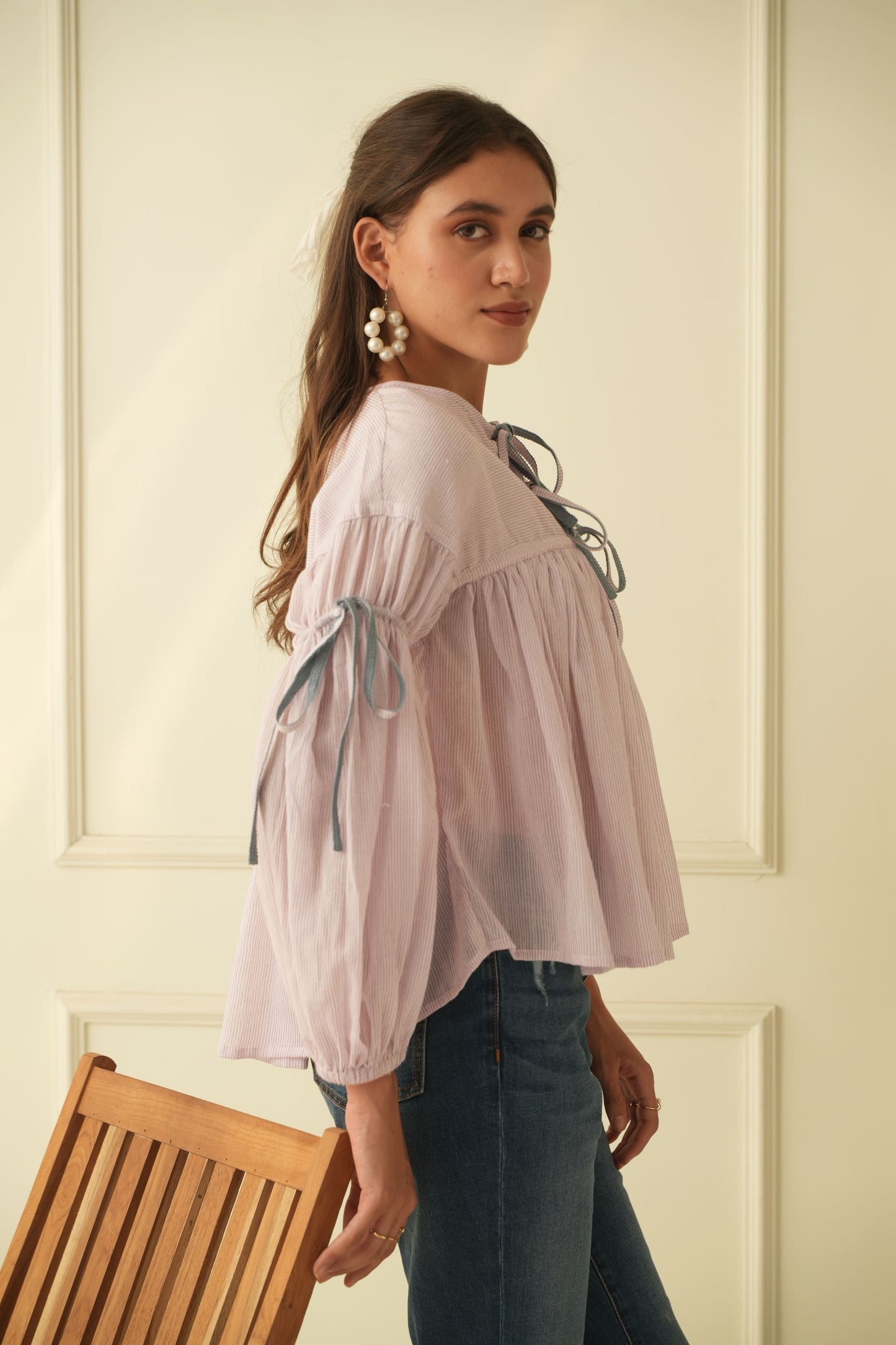 Josephine Antifit Gathered Top