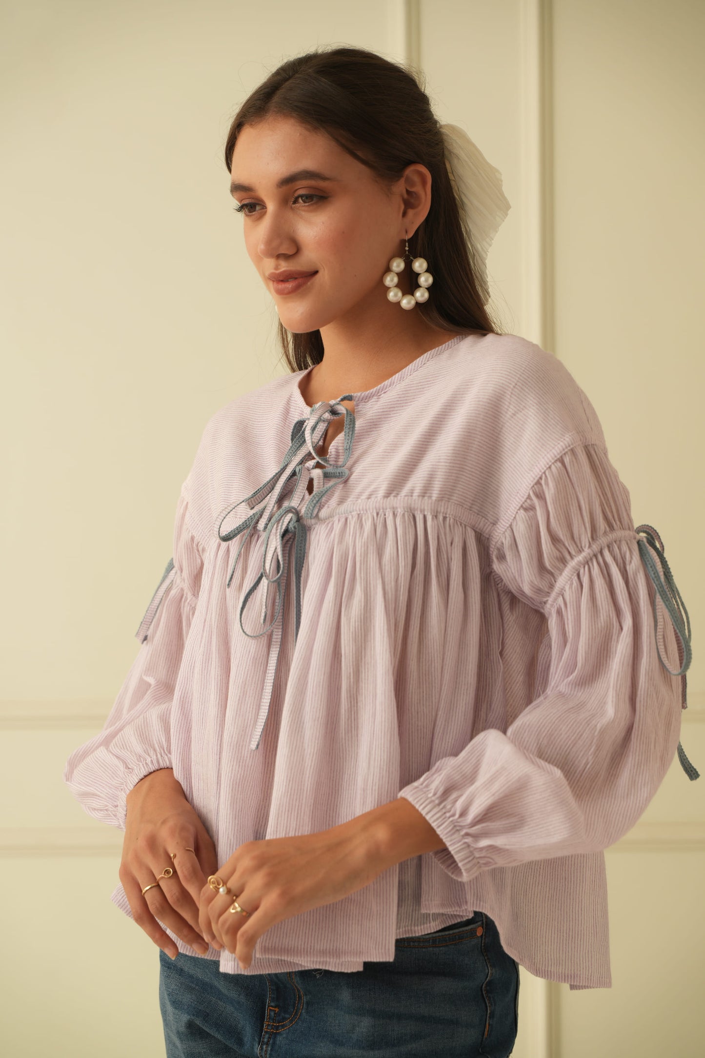 Josephine Antifit Gathered Top