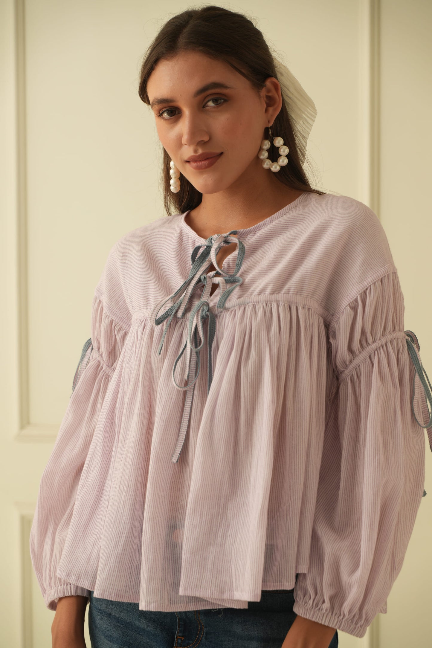 Josephine Antifit Gathered Top