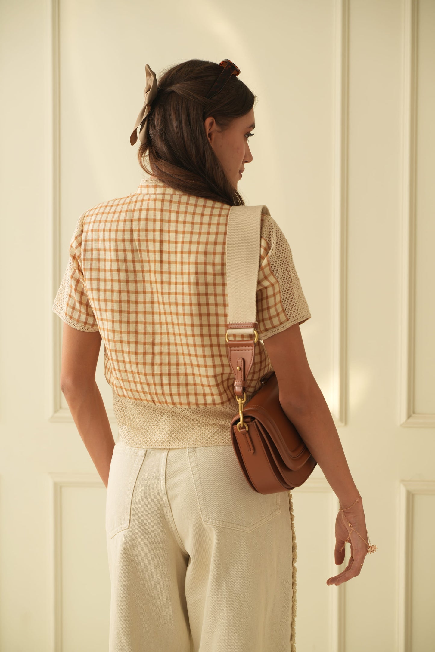 Alice Yellow Laced shirt