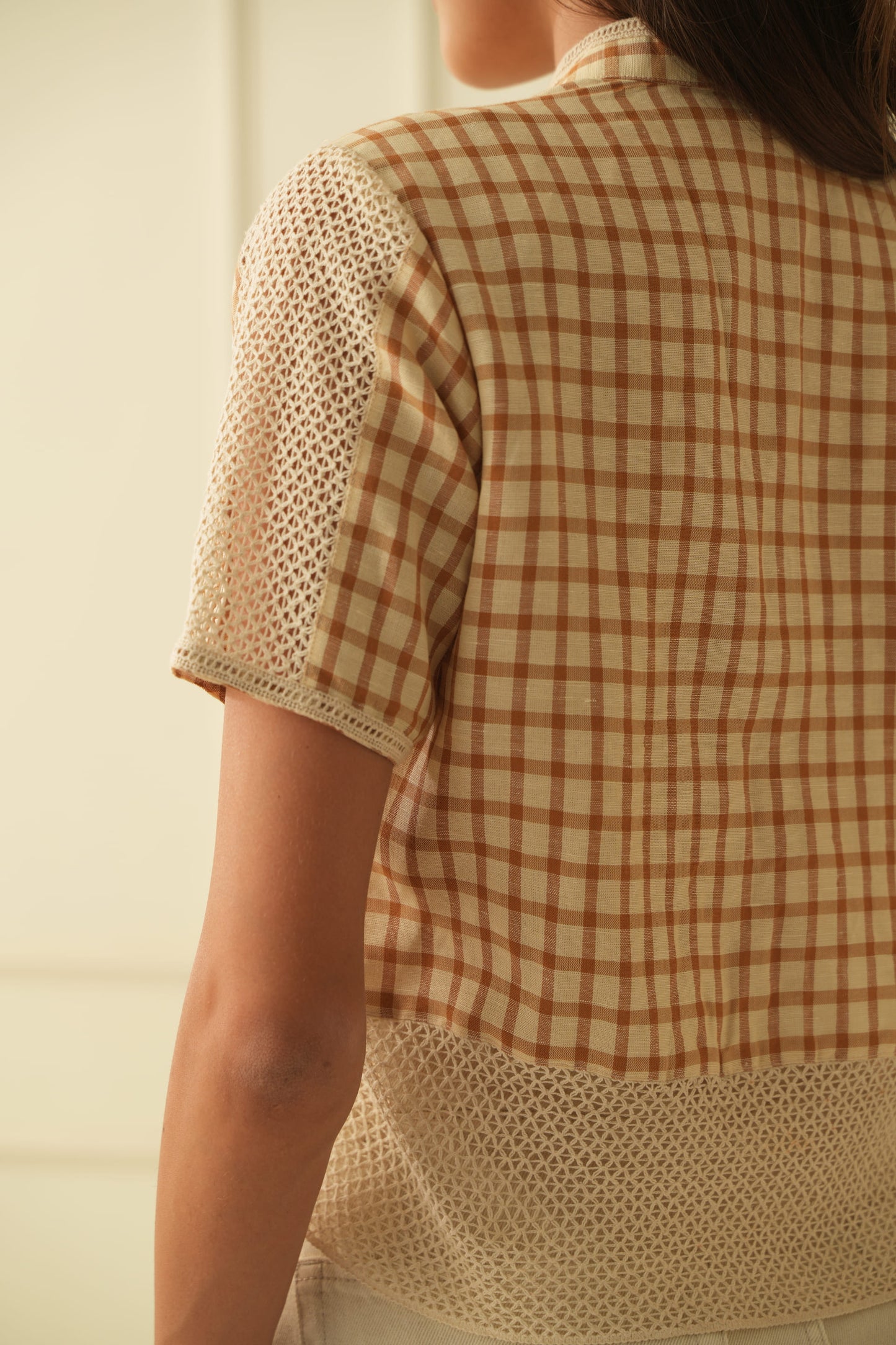 Alice Yellow Laced shirt