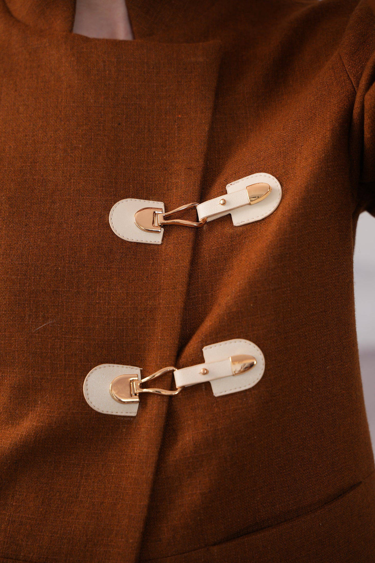 Roma Mustard Double Breasted Coat