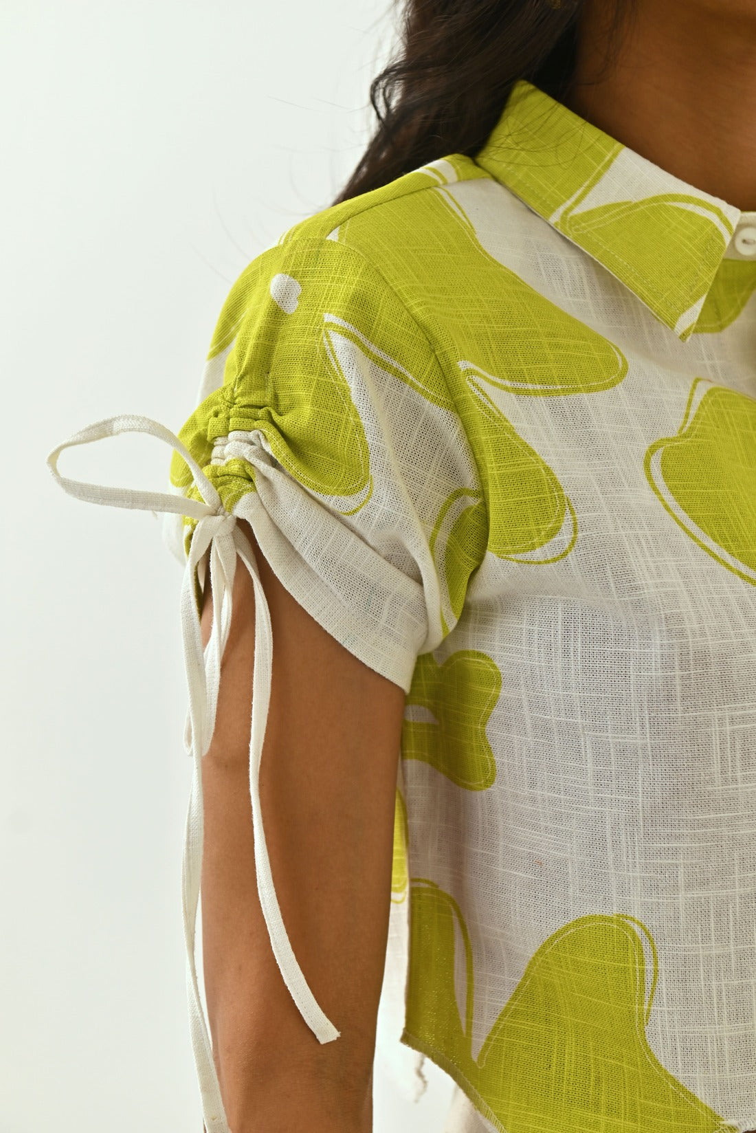 Freesia Crop Shirt