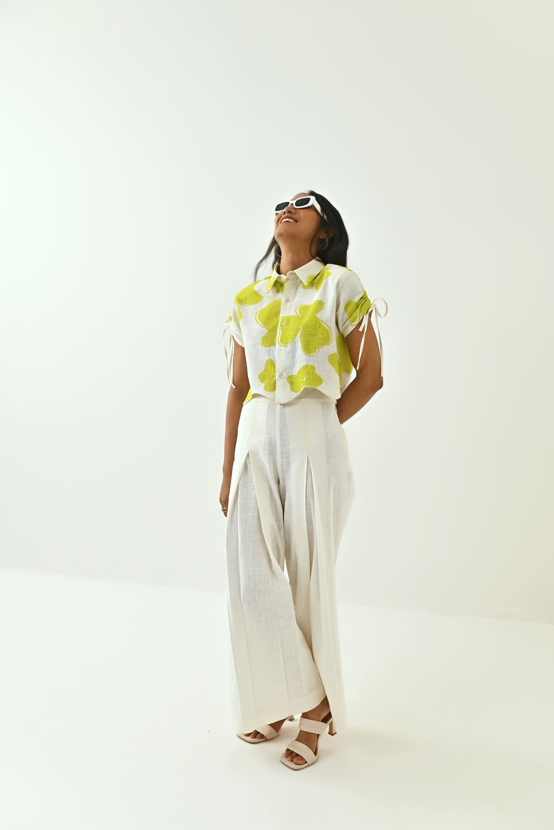 Freesia Crop Shirt