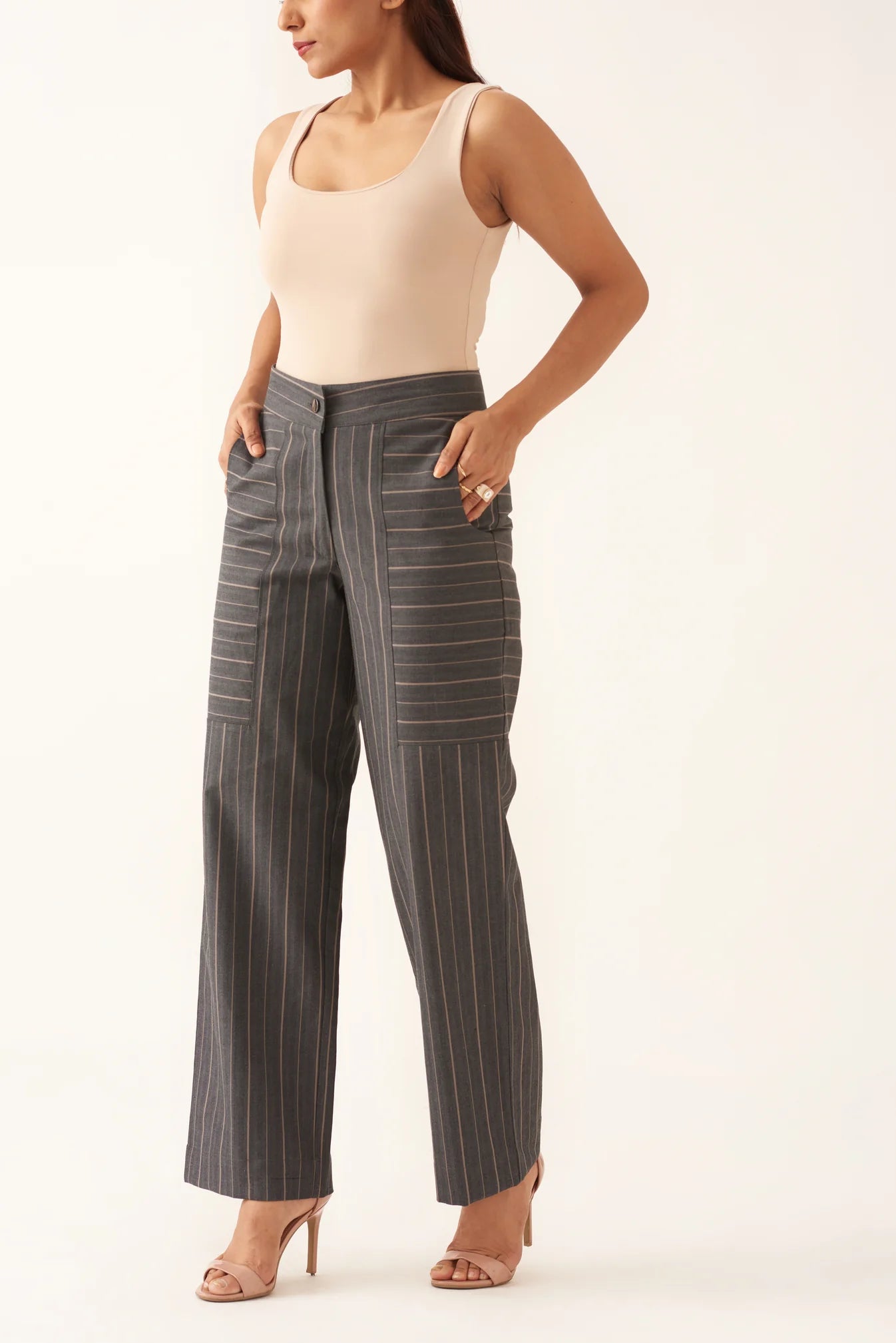 JAB STRIPES MET TROUSER