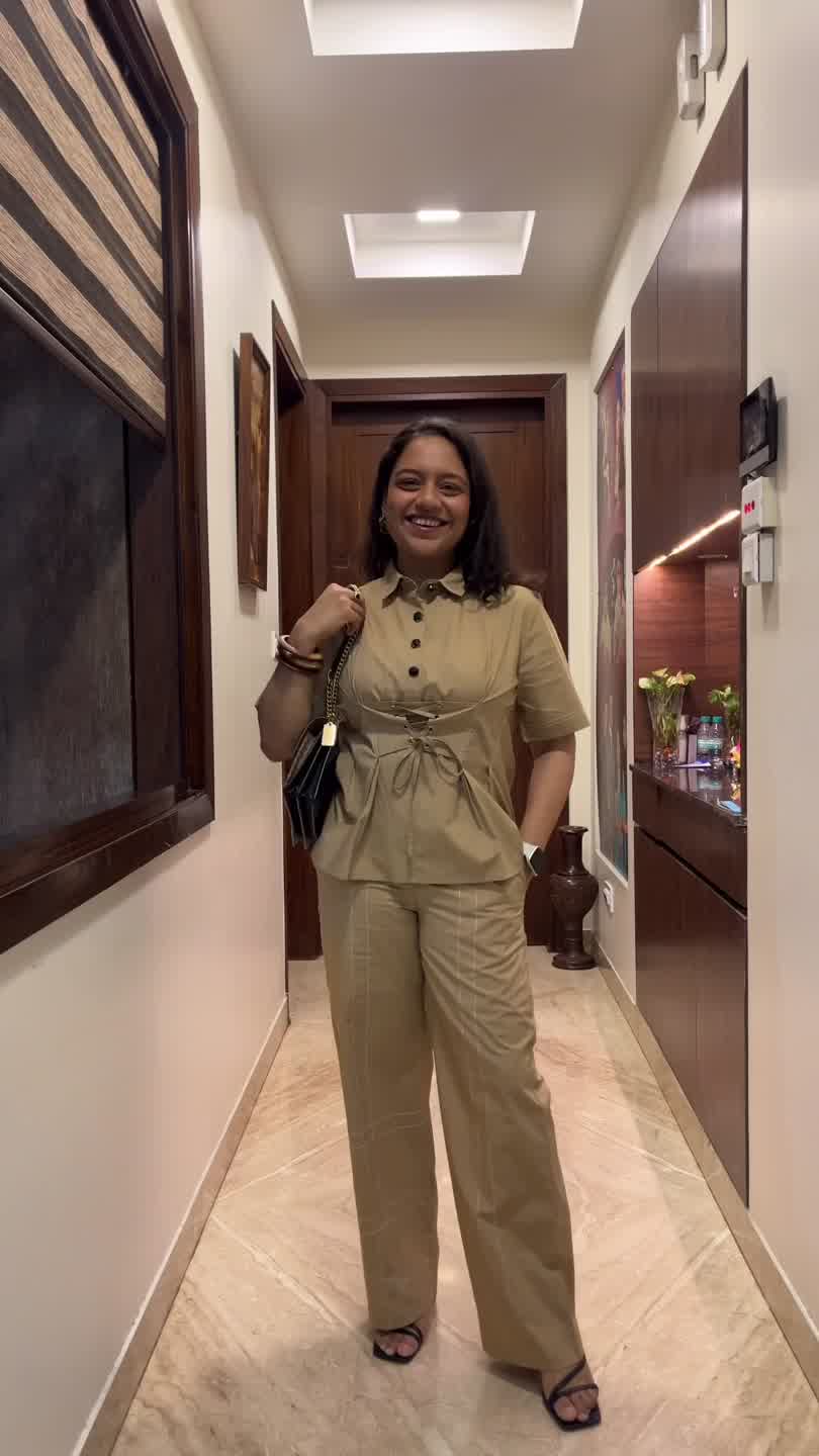 Khaki Cordset
