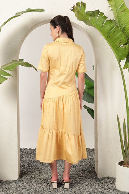 Junel Dress Butter Yellow
