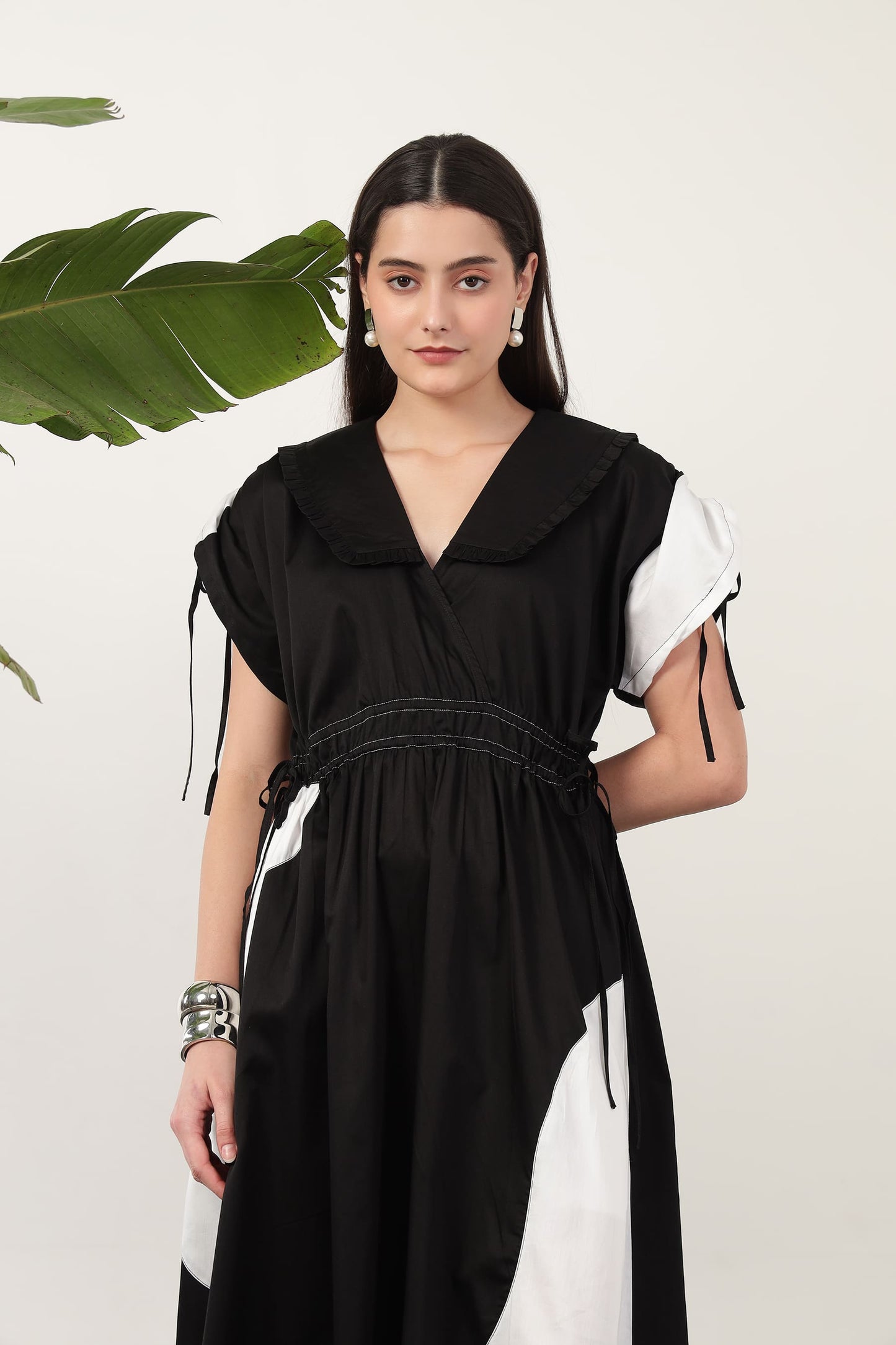Luna Dual Dress Black