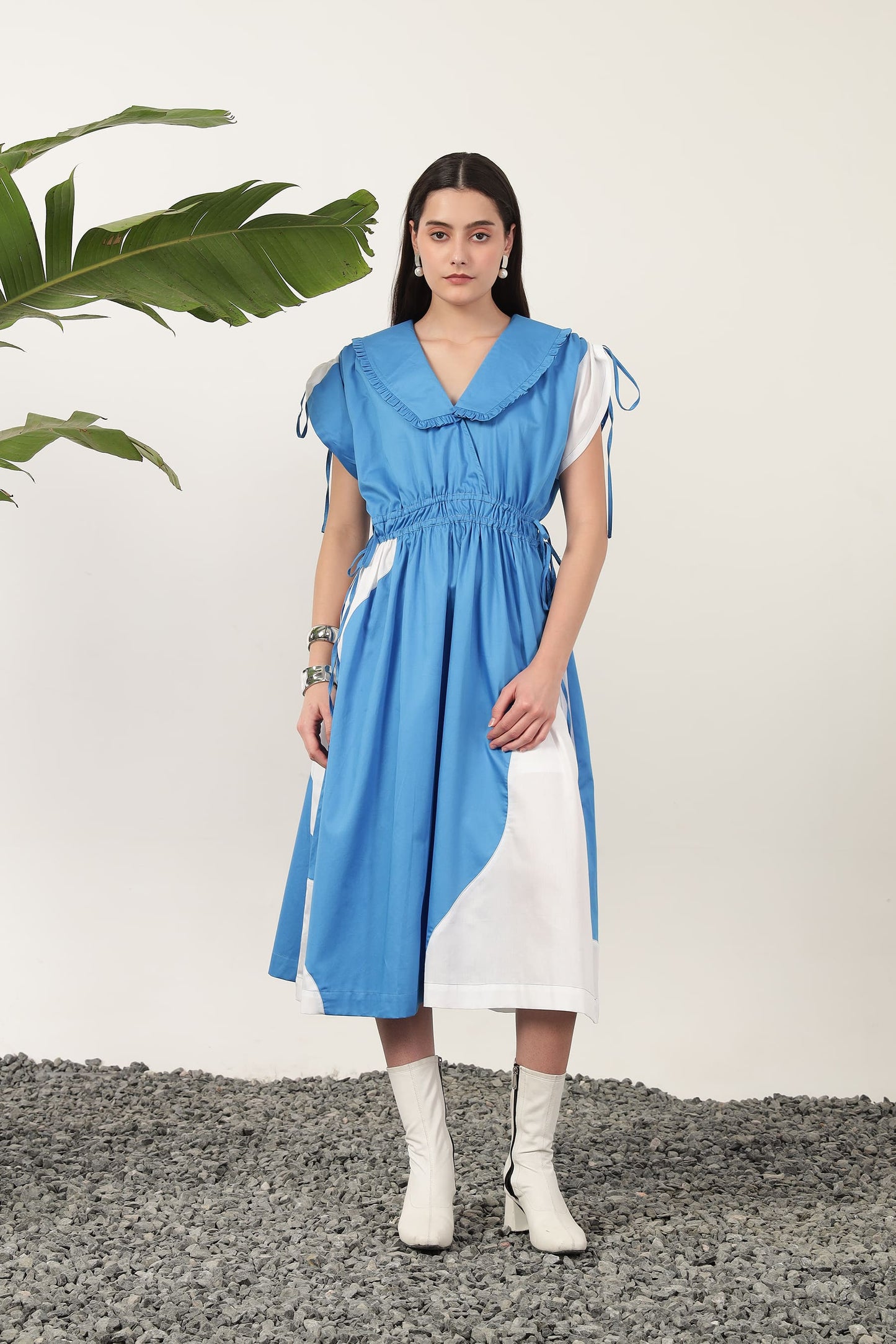 Grazia Dual Dress Blue
