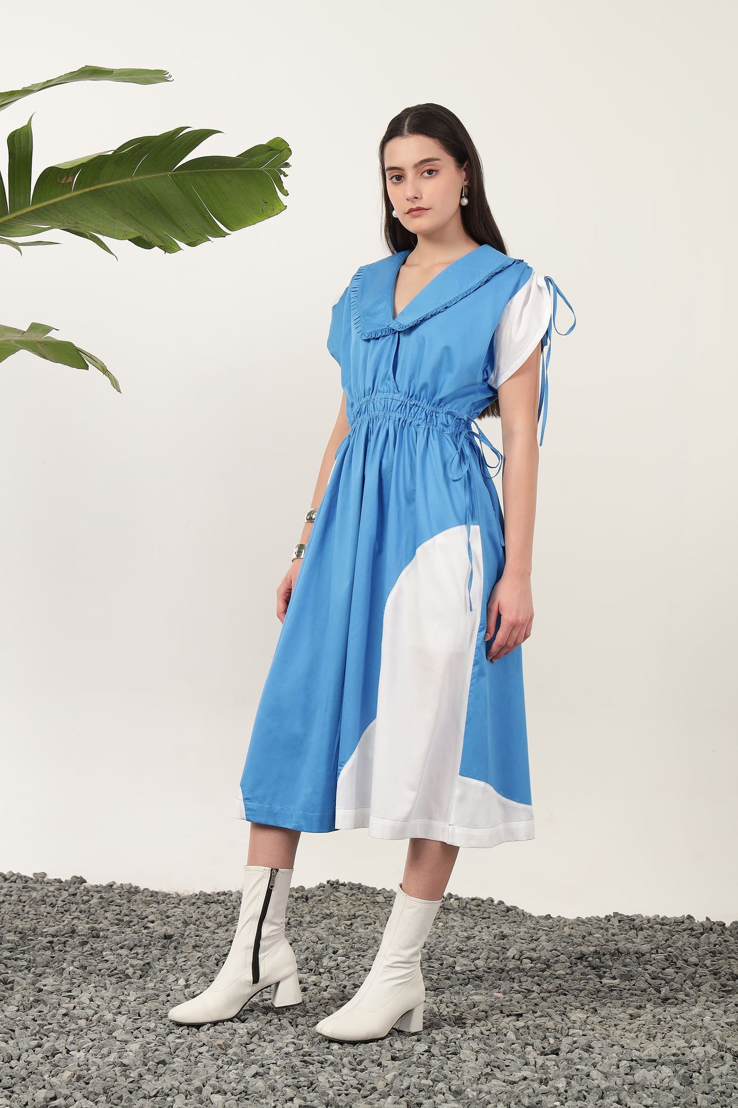 Grazia Dual Dress Blue