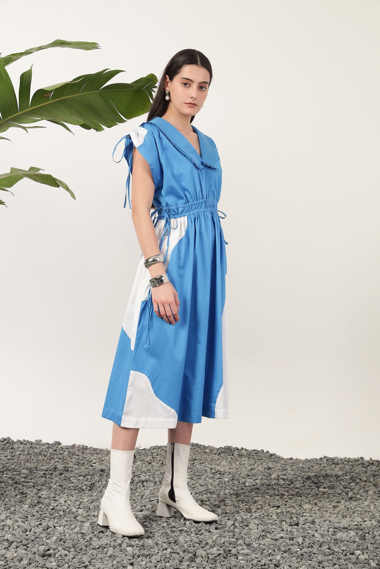 Grazia Dual Dress Blue