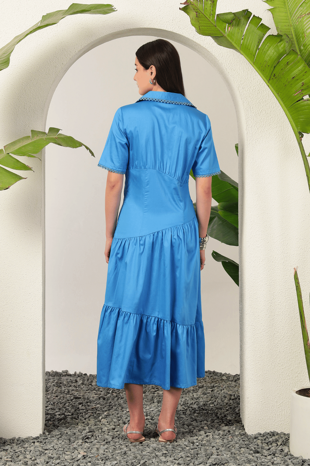 Evara Dress Cobalt Blue