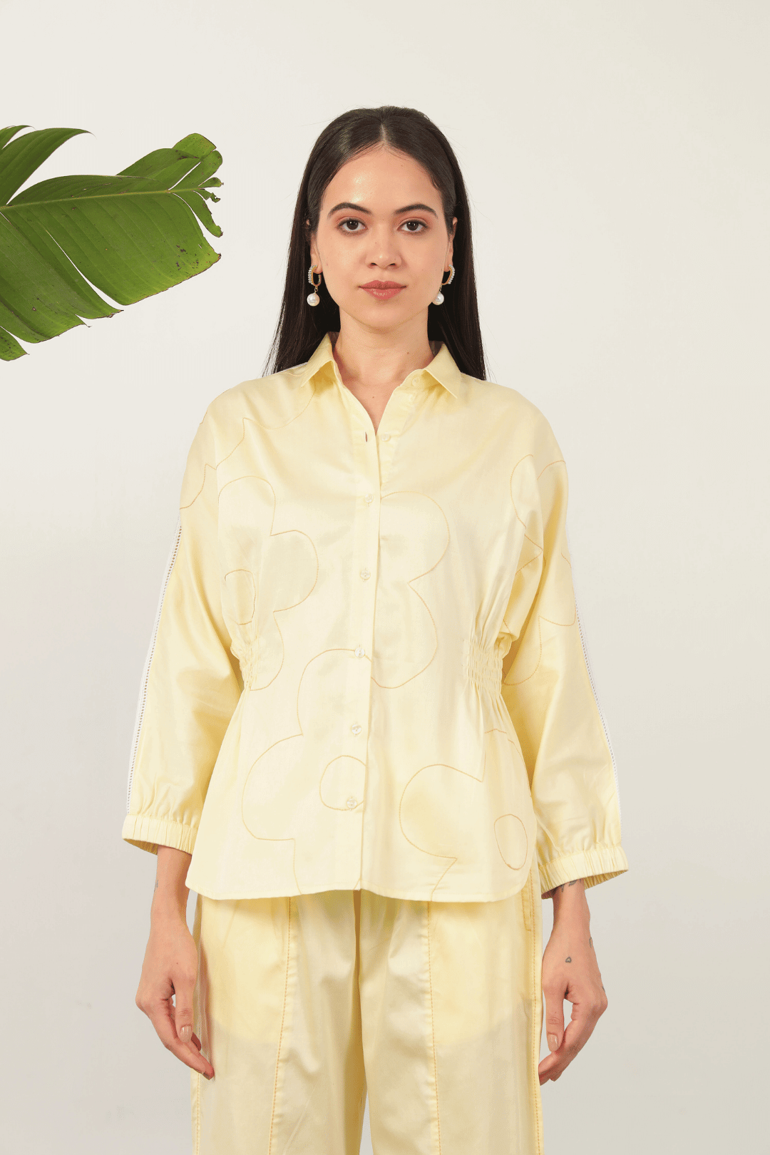 Catalina Cord Set Lemon
