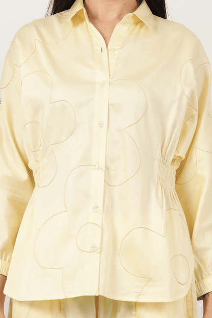 Catalina Cord Set Lemon