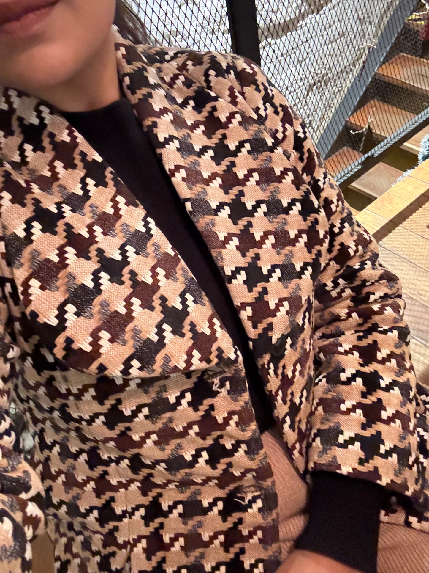 Hazel Multi Houndstooth Jacket
