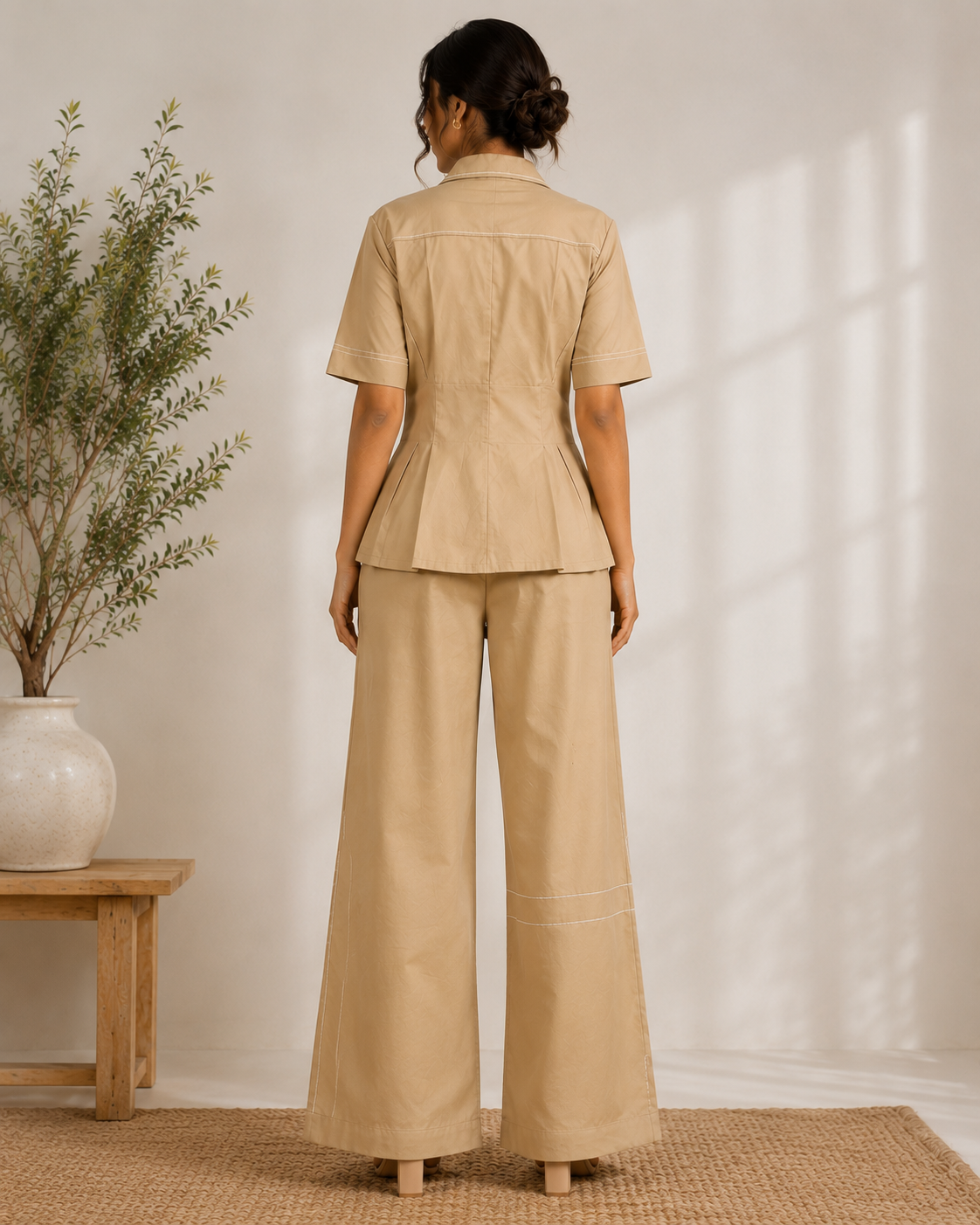 Khaki Cordset